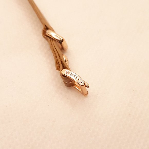 Fossil Rose Gold Pave Fox Head Bracelet - Picture 7 of 10